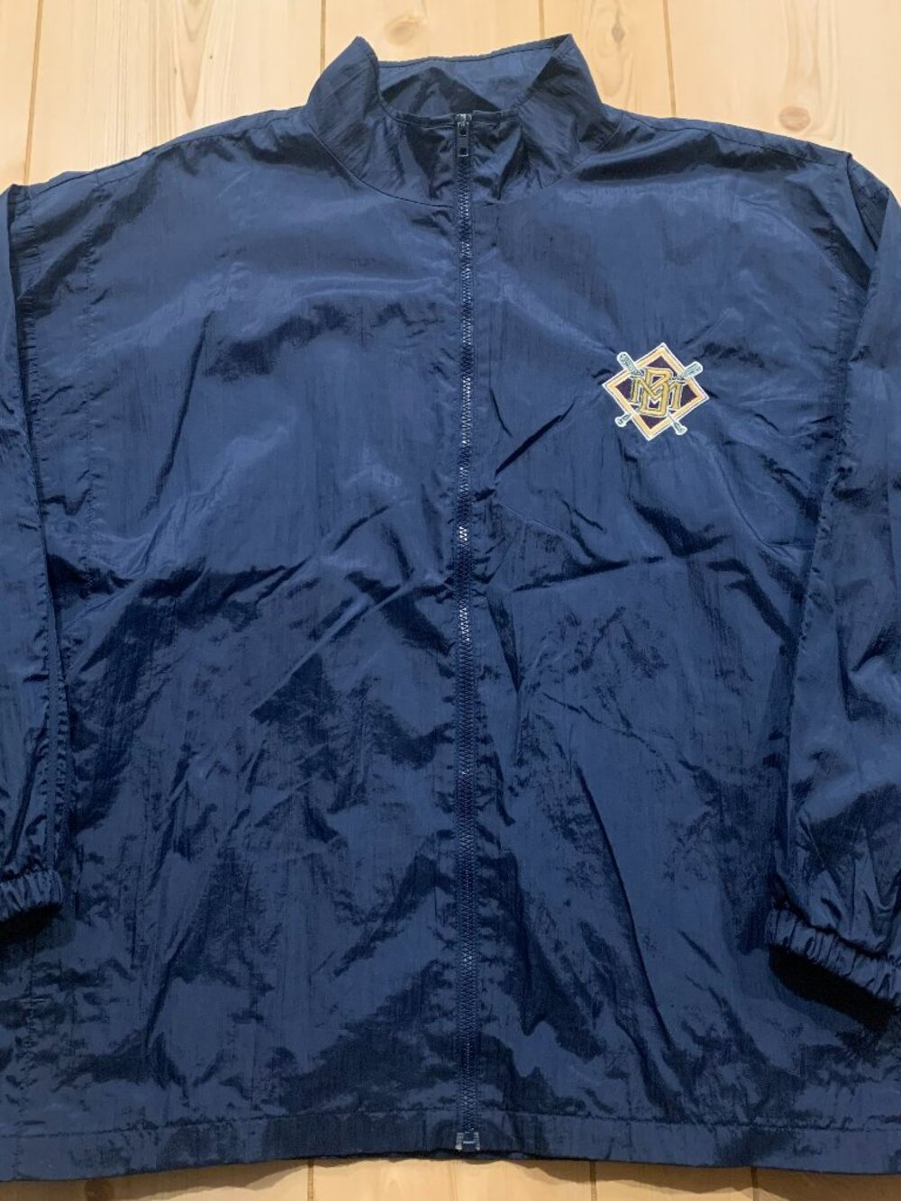 Vintage Y2K Logo Athletic Milwaukee Brewers MLB Baseball Windbreaker Jacket L